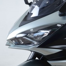 R&G Racing Headlight Shields (pair) for Kawasaki Z1000SX '17-'19